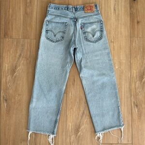 Vintage LEVI’S 550 Relaxed 100% Cotton Denim Jeans